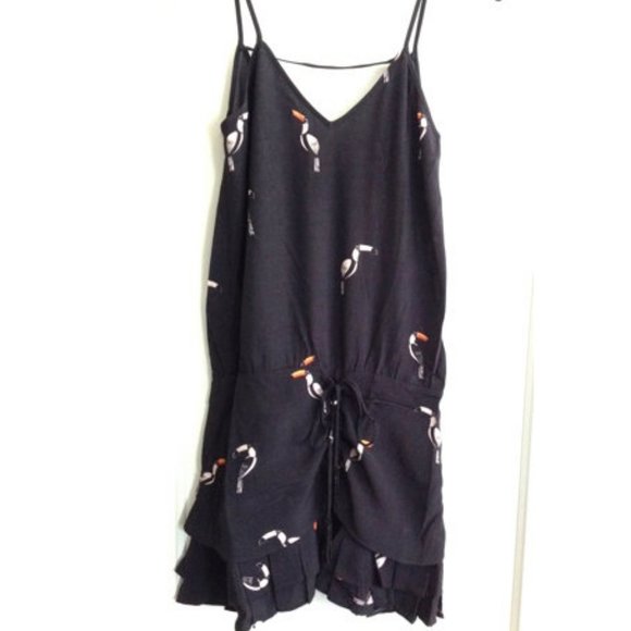 FARM Rio Jungle Tucanos Sleeveless Mini Dress - Picture 3 of 14